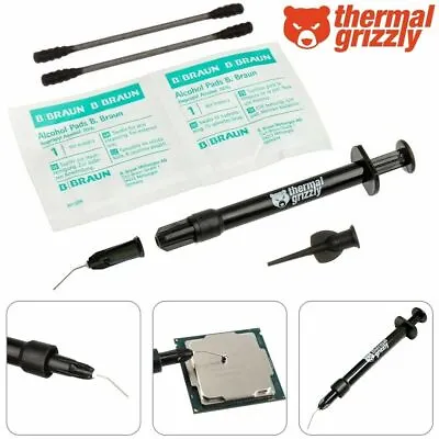 Thermal Grizzly Conductonaut Liquid Metal Thermal Compound Paste 1g RM 24-Hr Del • £13.97