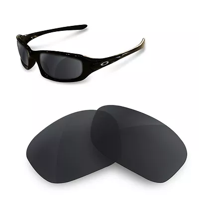 Polarized Replacement Lenses For Oakley Fives 4.0 Black Iridium Color • $37