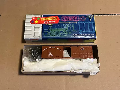 Roundhouse Kit 7869 NORTHERN PACIFIC NP 40’ TRUSS SIDE BOX CAR • $11.99