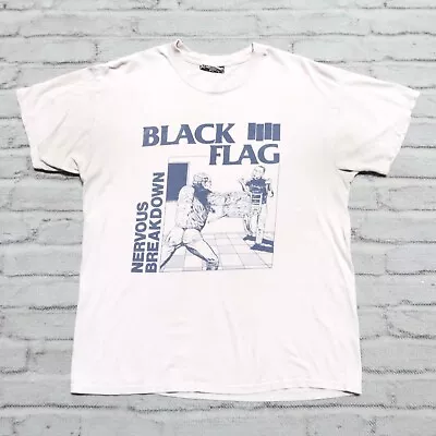 Vintage Original Black Flag Nervous Breakdown Shirt SST Punk Rock Hardcore • $389.99