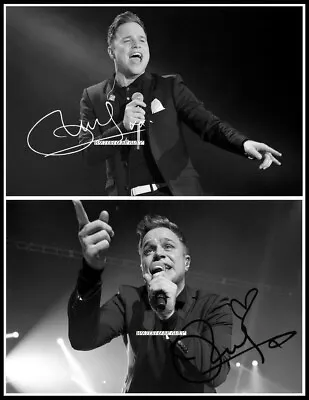 Olly Murs Autographed Cotton Canvas Image. Limited Edition (OM-302) • £9.59