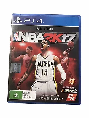 NBA 2K17 PS4 PlayStation 4 *Tested & Working* Free Postage  • $25