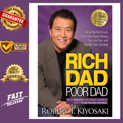 Rich Dad Poor Dad:Mass Market Paperback | 100 Percent Orignal • $19.55