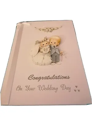 Handmade Decoupage 3d Wedding Card • £2.99