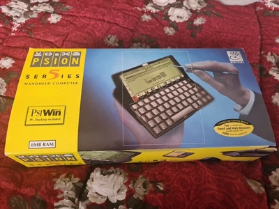 £60 • Buy Psion Series 5 8mb Handheld Computer,boxed And Complete With Accessories