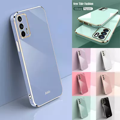 For OPPO Reno8 Pro A16 A74 A54 5G A57 A76 A77 A96 Plating Shockproof Soft Case • $12.89