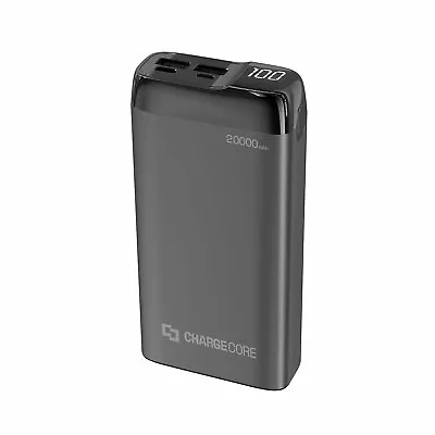 $49 • Buy Laser Power Bank 20,000mAh 18W Dual USB Type-C Powerbank Black Fast Charge