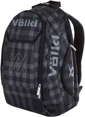 Volkl Team Tennis Backpack Bag Racquet Racket V79303 - Plaid Black • $44.39