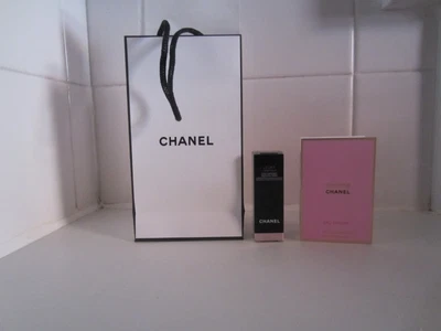 £3 • Buy Chanel Small Gift Bag With Chanel Tissue And 2 Free Samples: Chance And Le Lift