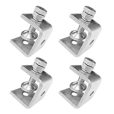 4Pcs Stainless Steel C Clamps Mini 16-25Mm For Mounting Woodworking • $14.80