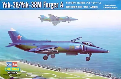 HobbyBoss 1/48 Russian Yak-38 / Yak-38M Forger A 80362 SALE • $34.99