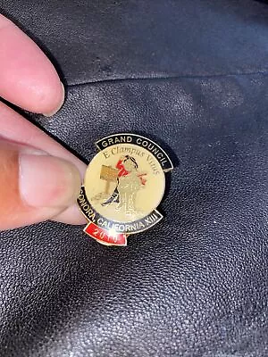 VTG PIN PINBACK - ECV E CLAMPUS VITUS CHAPTER Sonora Cali Grand Council 2010 • $39.99