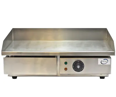 £129.99 • Buy Chef-hub 3kw Commercial Counter Top Electric Griddle Flat Hot Plate Uk Plug