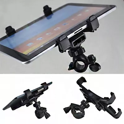 $16.11 • Buy Universal Bike Bicycle Handlebar Stand Mount Adjustable Holder For Tablet IPad