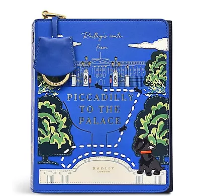 London Radley Book Street Piccadilly To The Palace Box Bag With Strap • $558.80