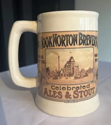 Rare Vintage Hook Norton Brewery Co Ltd. Ceramic Stein Mug • £10