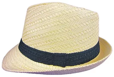 Dobbs Mini Sand Straw Hat Fedora Size S/M • $69.99