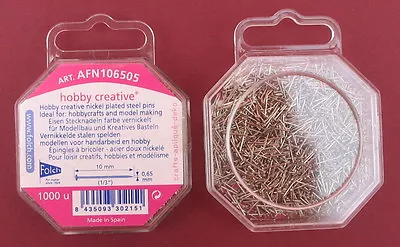 £3 • Buy 10mm X 0.65mm  1000count QUALITY SEQUIN ART / APPLIQUE / HOBBY CRAFT PINS  