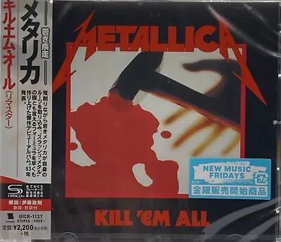 Kill Am All By Metallica (CD 2018) SHM-CD • $25