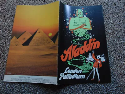 Aladdin Theatre Programme (1978 Danny La Rue Alfred Marks London Palladium) • £6