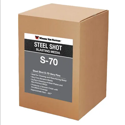 Steel Shot S-70 - Blasting Media - Very Fine • $49.99