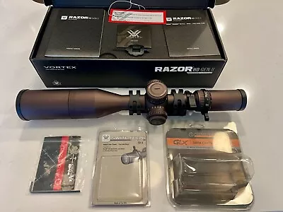 VORTEX RAZOR HD GEN II 4.5-27X56 FFP HORUS TREMOR3 Reticle (Never Used) • $2250