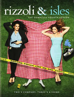 RIZZOLI & ISLES - The Complete Fourth 4 Four Season DVD • $7.99