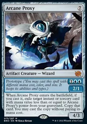 MTG Magic The Gathering Arcane Proxy (75/413) The Brothers' War NM • $0.99