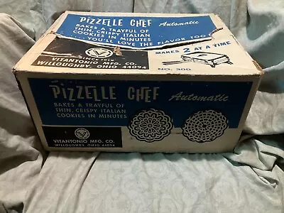 Vitantonio Pizzelle Chef No. 300 Electric Pizzelle Maker • $300
