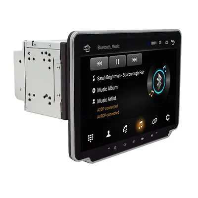 Touch Screen 10.1in Double 2Din Car Multimedia Player Android 9.1 Radio Stereo • $194.81