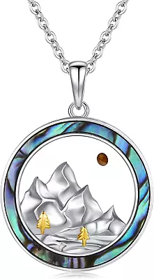 Mustard Seed Necklace 925 Sterling Silver Mountain Faith Pendant Jewelry Gifts • $126.85