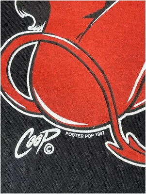 Sexy Devil Girl COOP Vintage 90s Graphic 100% Cotton Men Shirt S-5XL 102649 • $6.91