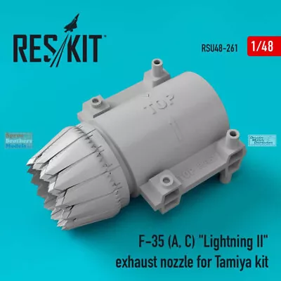 RESRSU480261U 1:48 ResKit F-35A F-35C Lightning II Exhaust Nozzle (TAM Kit) • $24.79