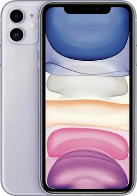 Apple IPhone 11 64GB Fully Unlocked (GSM+CDMA) Purple NO FACE ID • $219