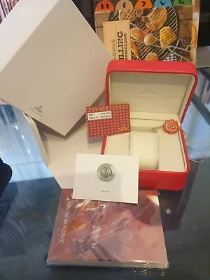 £35 • Buy Omega Watch Box & Accessories Replacement Aftermarket Presentation Box Set New