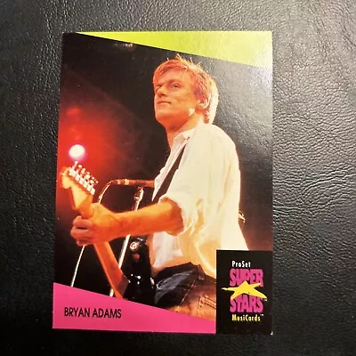 Jb4c 1991 ProSet Super Stars Music 1991 #4 Brian Adams Bryan • $1.49