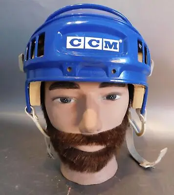 Vintage Ccm Ht2 Hockey Helmetblue Ccm Side Foamy Barsvery  Good • $95.66