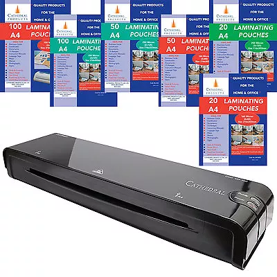 Cathedral Home & Office A3 A4 A5 Laminator / Laminating Machine Pouches Roller • £28.99