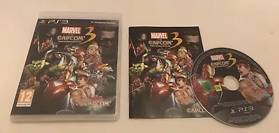 Marvel Vs. Capcom 3 III Fate Of Two Worlds Sony PlayStation 3 PS3 Complete PAL • £7.99