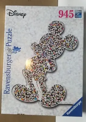 NEW SEALED Ravensburger Disney Mickey Mouse Shaped 945Pc Jigsaw Puzzle US SELLER • $14.99