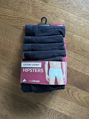 Marks And Spencer Mens Hipsters Trunks PACK Of 5  Cotton Lycra Size  XL • £13.50