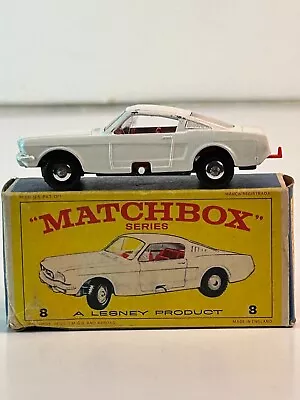 Matchbox No. 8 Ford Mustang With Original Box • $39.95