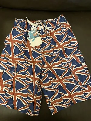 £5.99 • Buy Boys NEXT Union Jack Swim Shorts Trunks, Age 7-8 BNWT