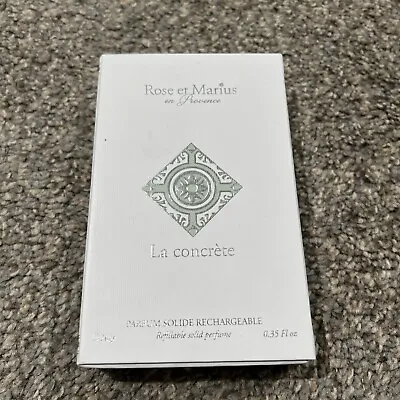 Rose Et Marius En Provence La Concrete Solid Parfum Refillable .35 Oz Tester • $30