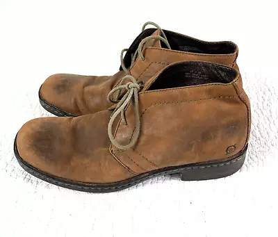 Born Boots Men's 11 Harrison M9431 Brown Leather Lace Up Ankle Chukka EU 45 • $27.22