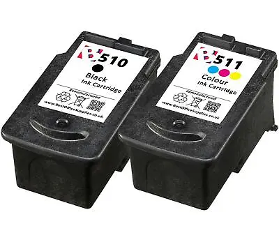 PG-510 & CL-511 Black & Colour Multipack Ink To Fit Canon Pixma MP230 Printers • £27.95