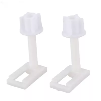 2pcs DIY Plastic Toilet  Screws Fixings Fit Toilet Seats Hinges Repair5535 • $9.89