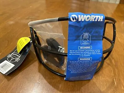 Worth High Visibility Softball Helmet Face Guard SBWG2  • $18.99