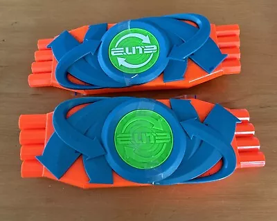 2 X NERF GUN ELITE 2.0 FLIPSHOTS Blaster REPLACEMENT Dart Magazine Clip +Bullets • $35