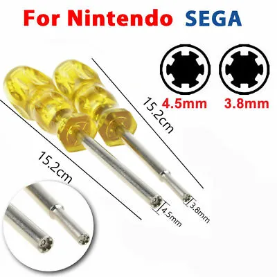 3.8mm + 4.5mm Screwdriver Bit For NES SNES N64 Game Boy Nintendo Security Tool • $5.99